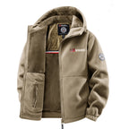 Aura | Chaqueta Polar con Capucha y Forro Cálido