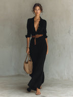 Aura | Vestido Largo de Estilo Casual