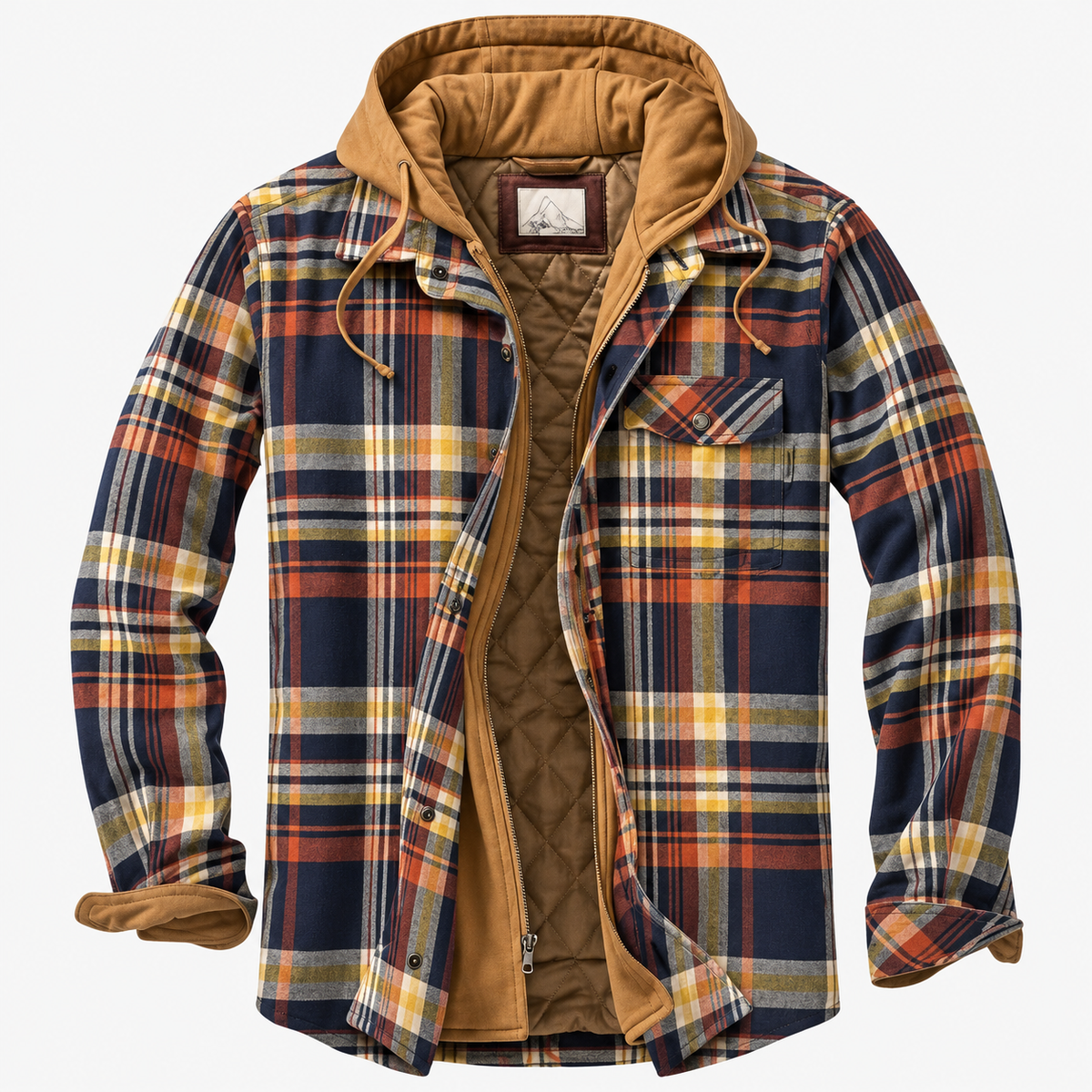Aura | Chaqueta urbana de cuadros