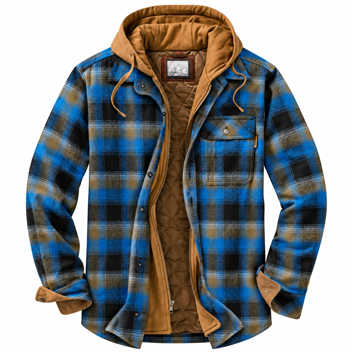 Aura | Chaqueta urbana de cuadros