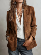 Aura | Blazer Vintage Marrón
