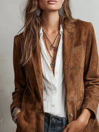 Aura | Blazer Vintage Marrón