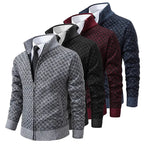 Aura | Chaqueta Clásica de Punto con Cremallera