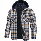 Aura | Chaqueta de Cuadros Abrigada